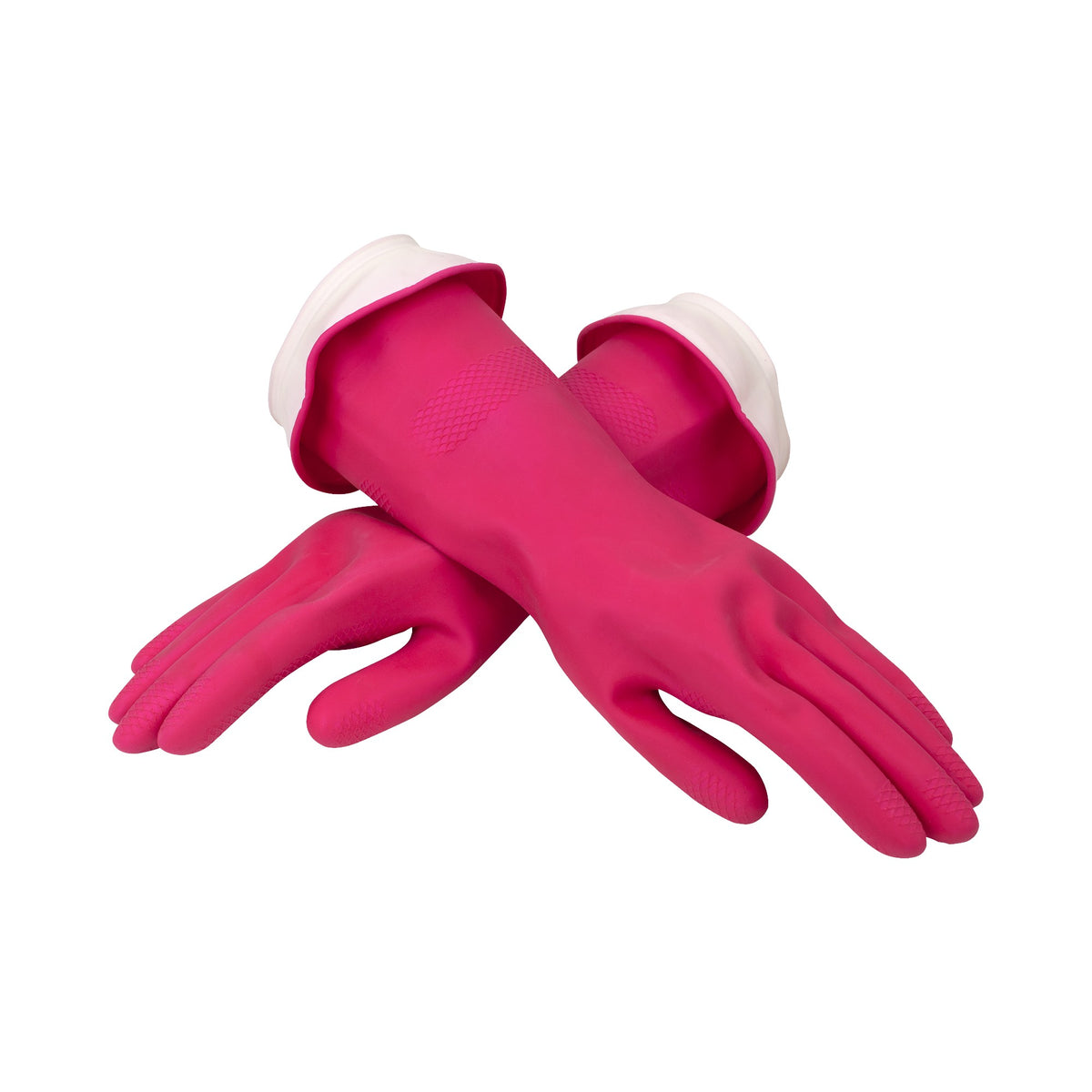 Casabella WaterBlock Premium Latex Gloves, Pink - iQ living