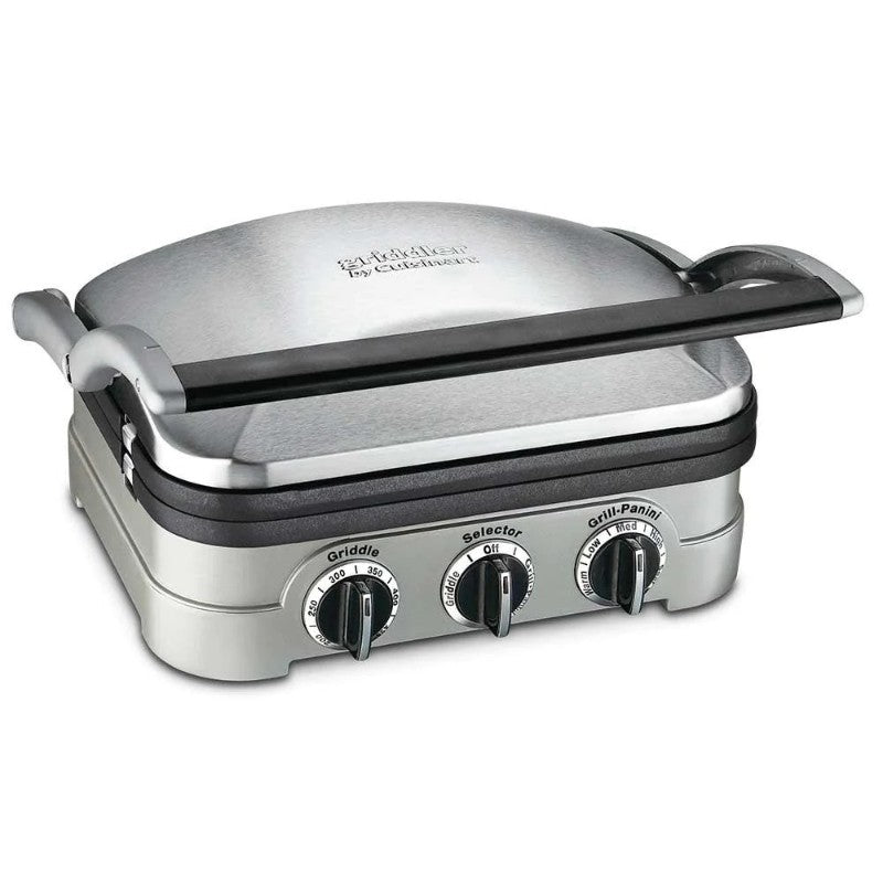 Cuisinart 5 in 1 Non Stick, Stainless Steel Griddler - iQ living