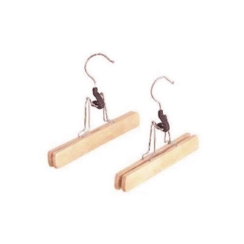 Whitmor Hanger Wood Slack, Set of 2
