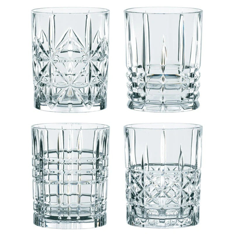 Nachtmann Highland Whiskey Tumbler Glass Set Of 4