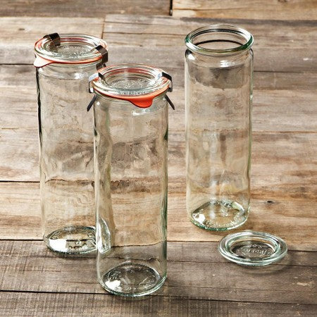 Weck Glass Canning Jar - Cylindrical