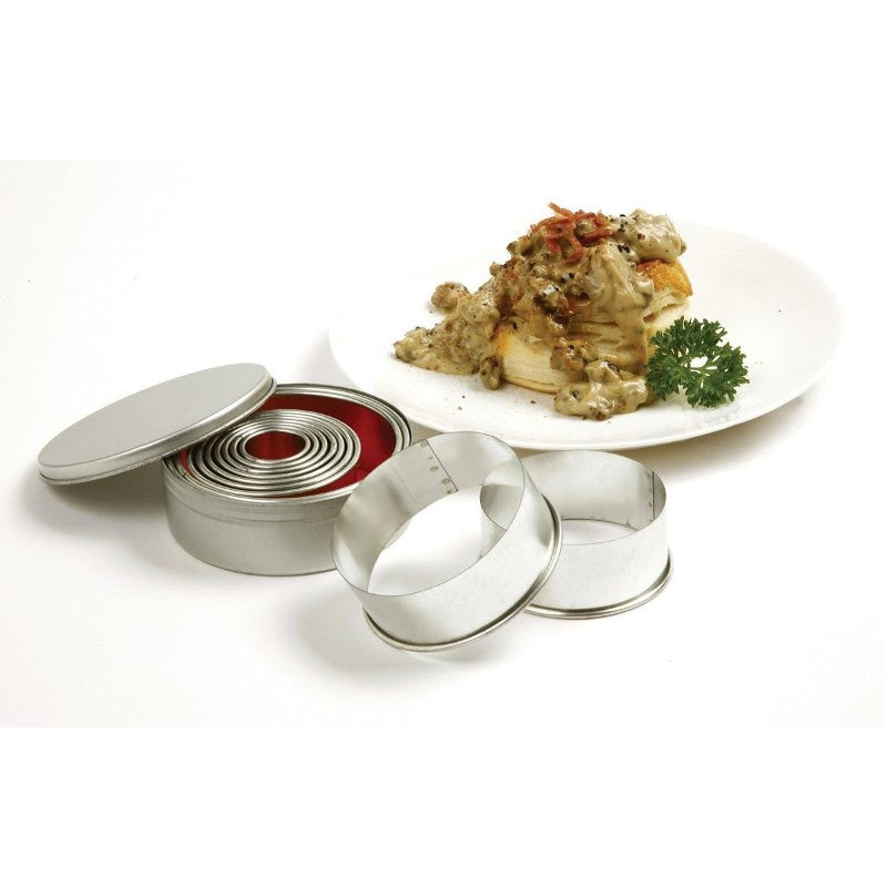 Norpro Biscuit Cutters Set, Straight Sides