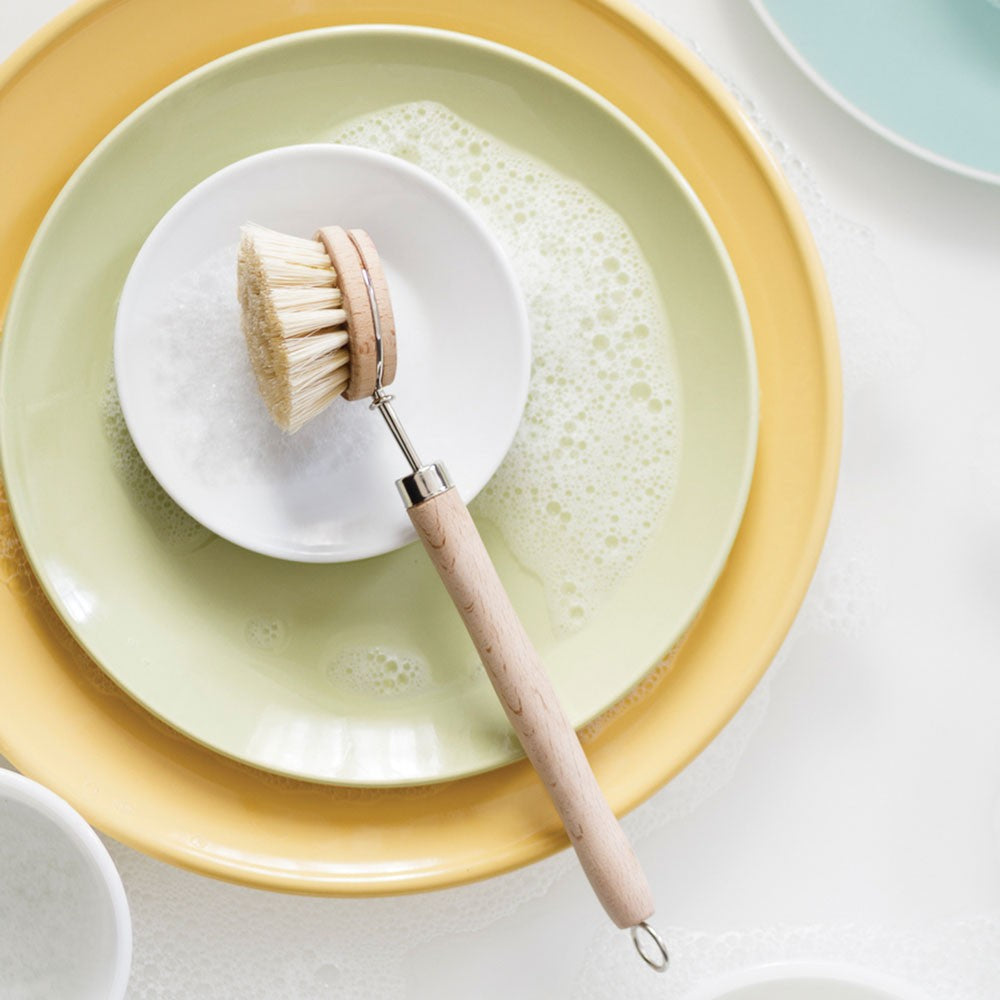 Fox Run Natural Long Handle Dish Brush - iQ living