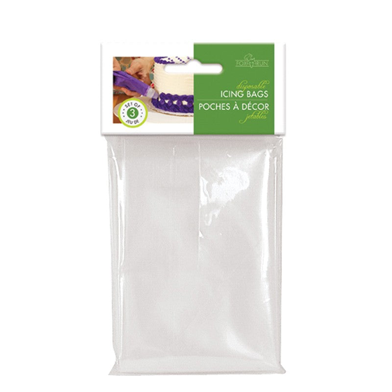 Fox Run Disposable Icing Bag Set of 3