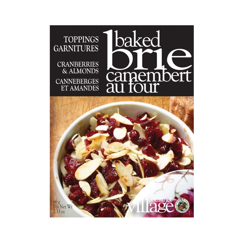Gourmet du Village Cranberry &amp; Almond Brie Topping