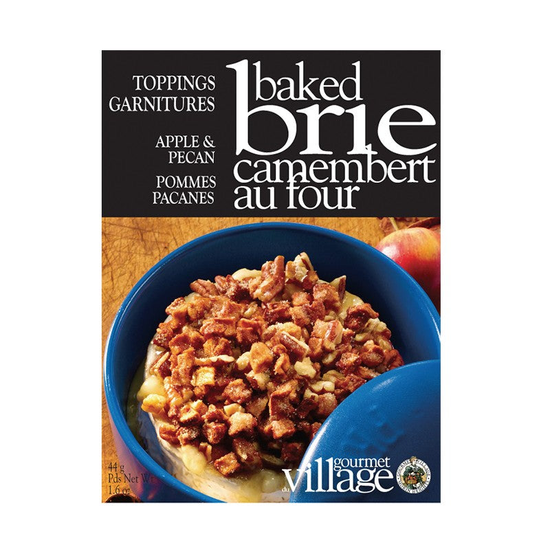 Gourmet du Village Apple and Pecan Baked Brie Topping
