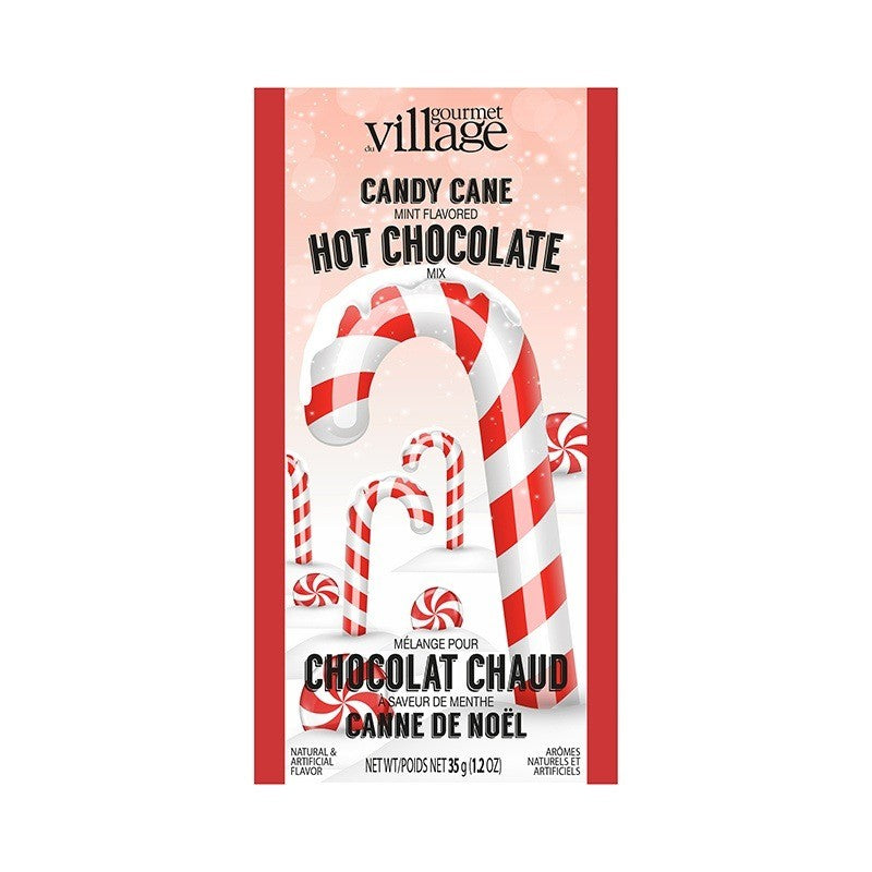 Gourmet du Village Mini Candy Cane Hot Chocolate