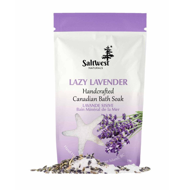 Saltwest Organic Mineral Sea Soak, Lavender