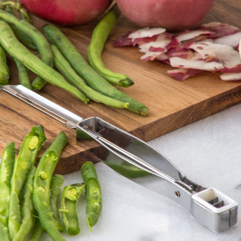Fox Run Vegetable Peeler & Bean Slicer - iQ living
