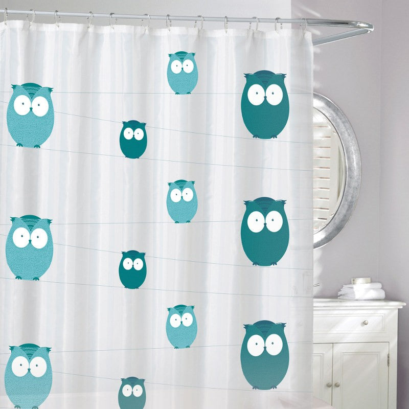 Moda At Home Eco EVA Shower Curtain Bright Eyes