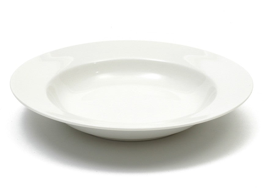 Maxwell & Williams White Basics Rim Soup Bowl 9"