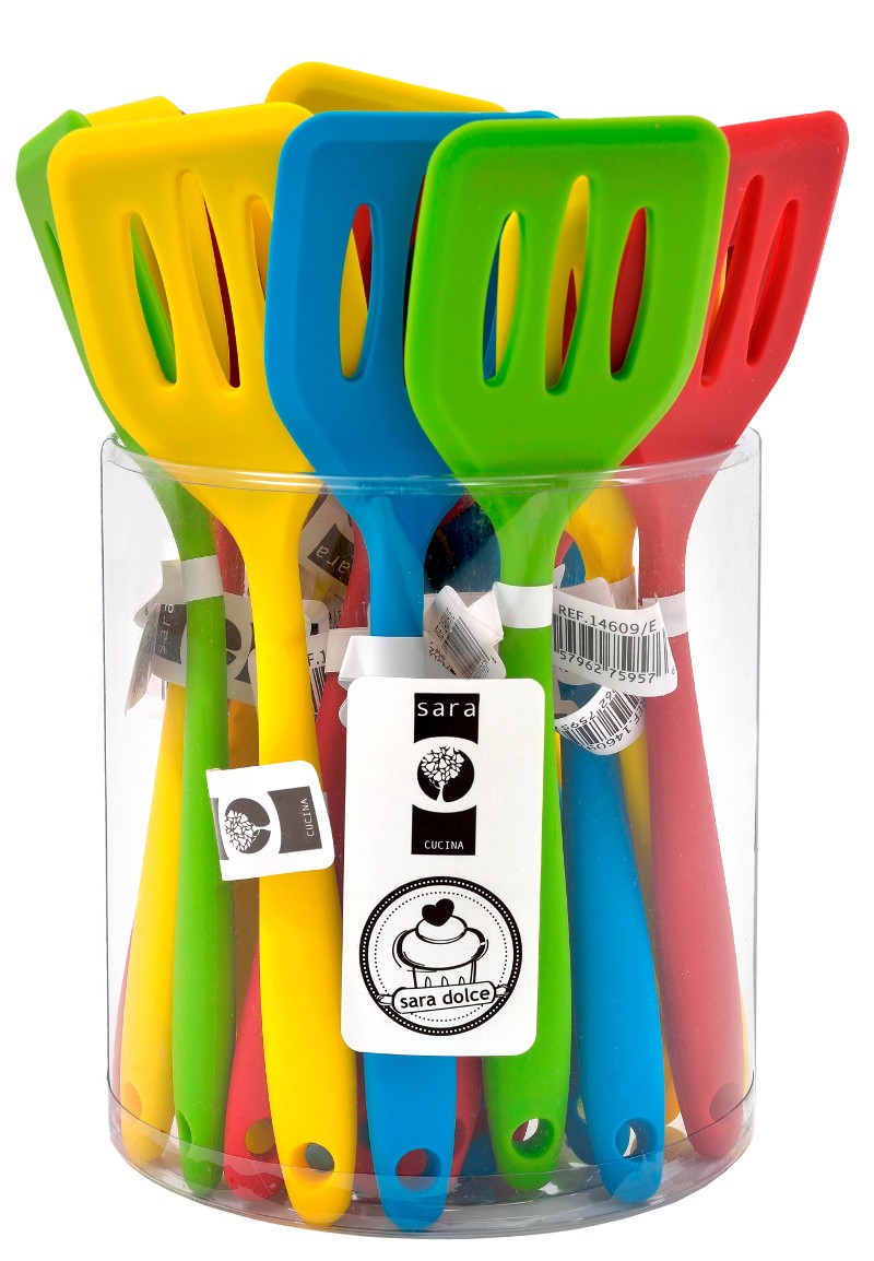 Sara Silicone Slotted Turner - iQ living
