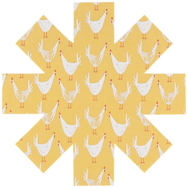Now Designs Pan Protector Chicken Scratch Set of 3 - iQ living