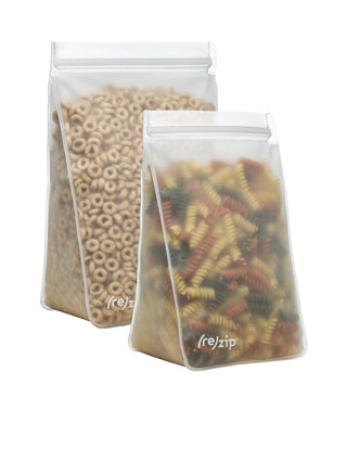 ReZip Tall Leak Proof Reusable Storage Bag - 2 Pack