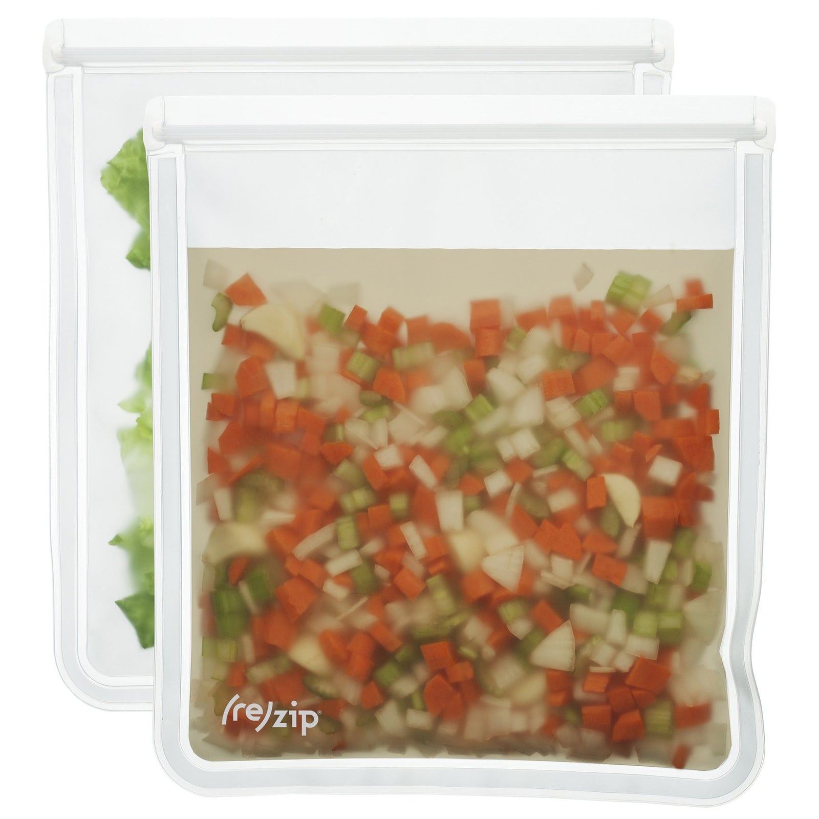 ReZip Lay-Flat 1 Gallon Leak Proof Reusable Storage Bag - iQ living
