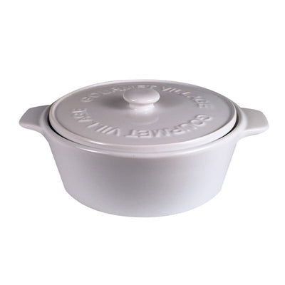 Gourmet du Village Brie & Dip Baker - White