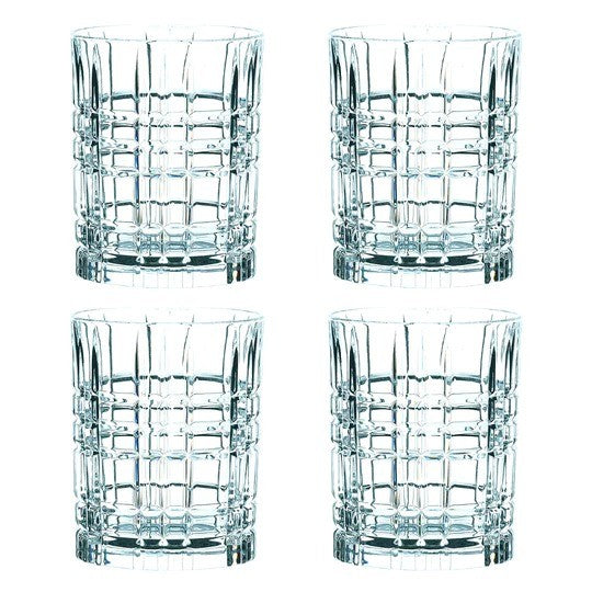 Nachtmann Square Whiskey Tumbler Glass Set Of 4