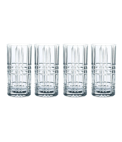 Nachtmann Square Longdrink Glass Set Of 4