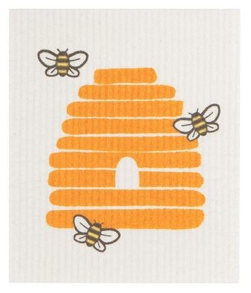 Now Designs Swedish Dish Cloth Bees - iQ living