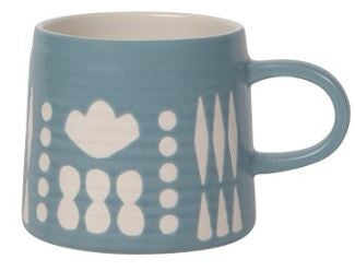Danica Imprint Mug Collage Blue 14oz