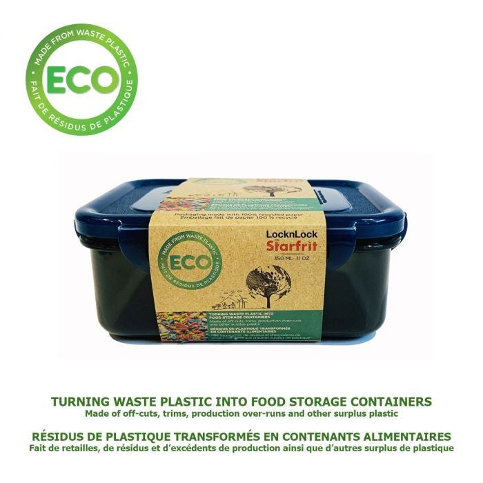 Starfrit Lock n Lock Eco Rectangular Food Container - iQ living
