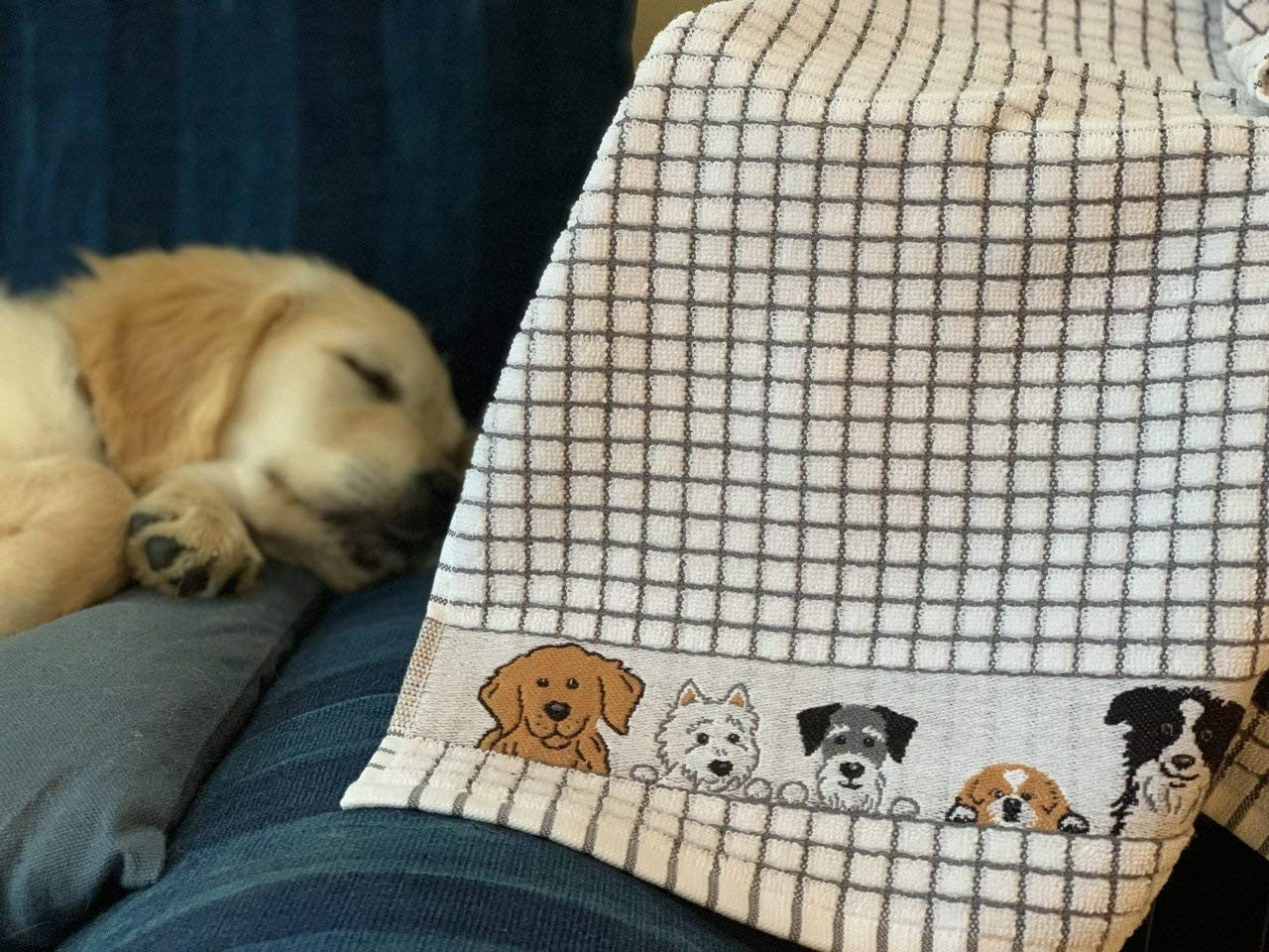 Samuel Lamont Poli-Dri Tea Towel Dog - iQ living