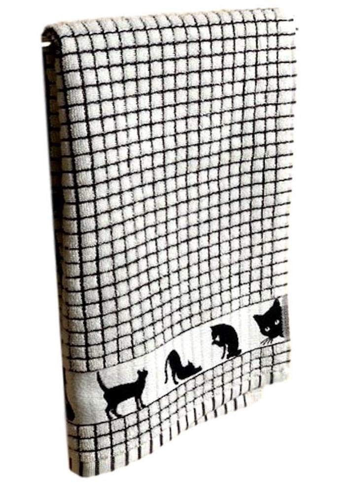 Samuel Lamont Poli-Dri Tea Towel Cat