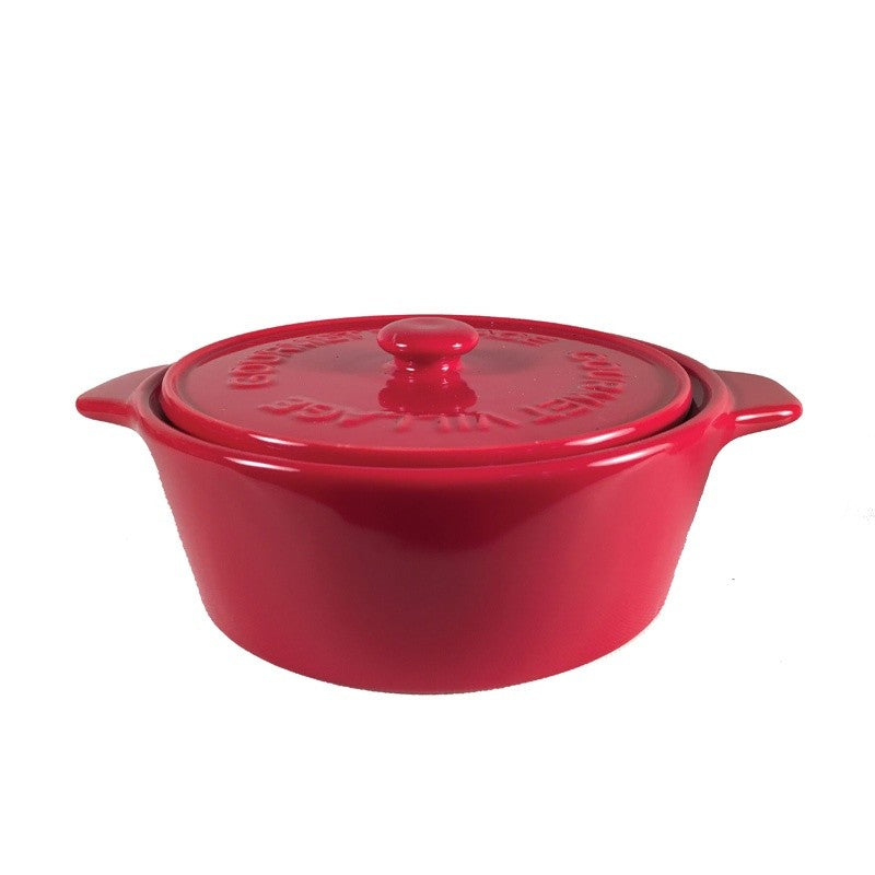 Gourmet du Village Brie &amp; Dip Baker - Red