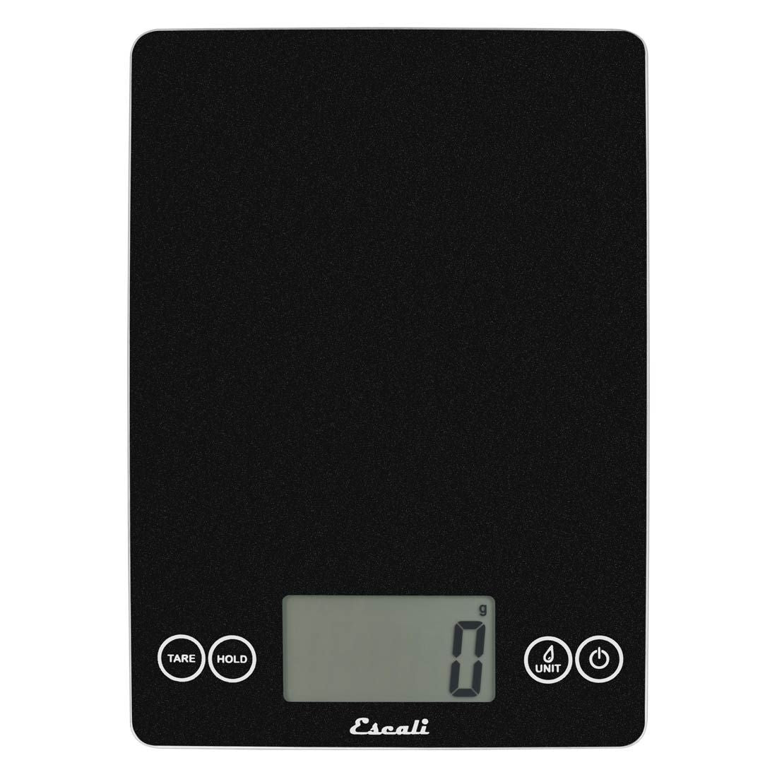Escali Arti Glass Kitchen Scale - Black - iQ living