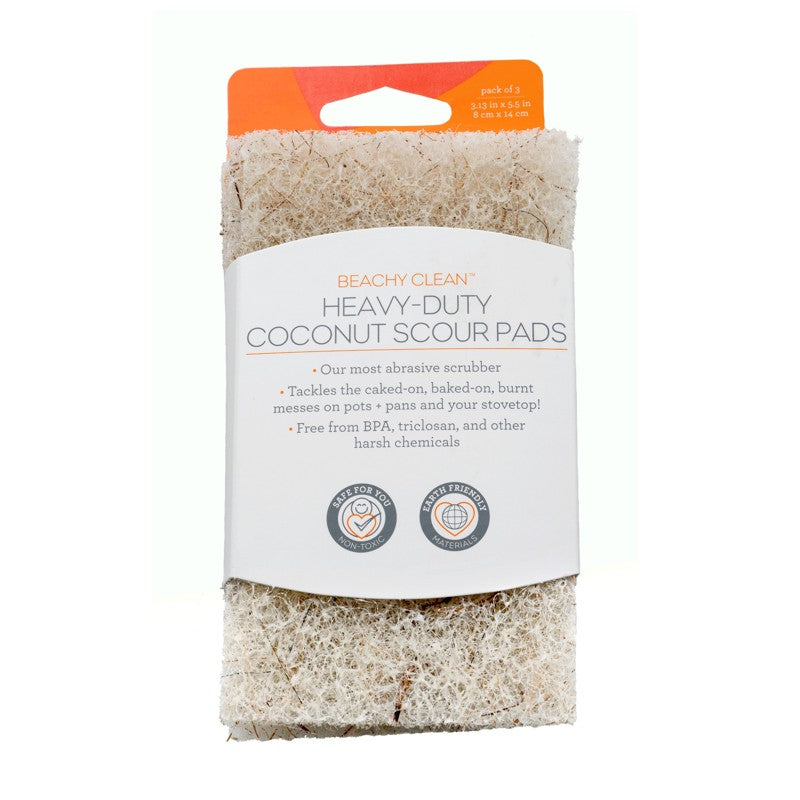 Full Circle Beachy Clean Heavy Duty Coconut Scour Pads