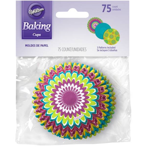Wilton Baking Cups 75 Count - Starburst