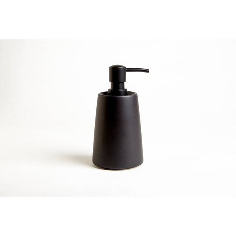 Moda At Home Crater Soap Dispenser - Black