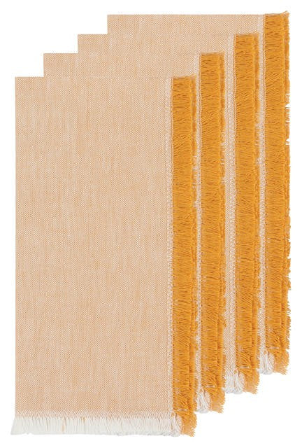 Danica Heirloom Napkins Set of 4 Ochre