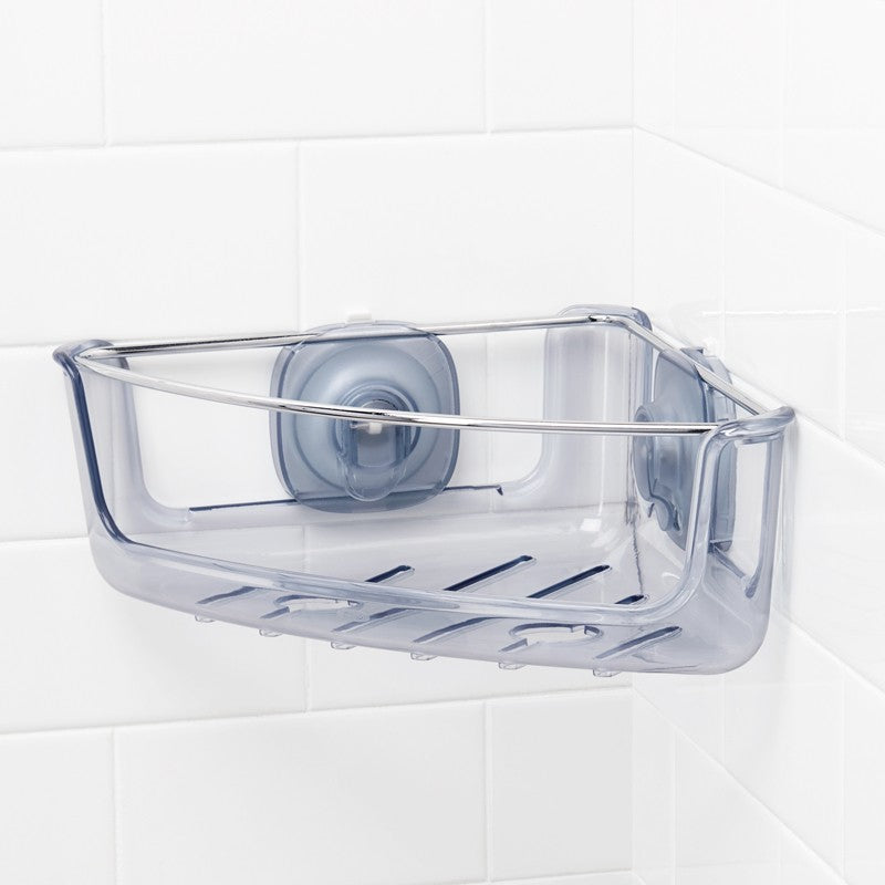 OXO Good Grips StrongHold Corner Suction Shower Basket