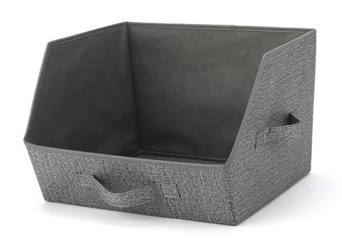 Whitmor CrossHatch Tipping Storage Bin Organizer