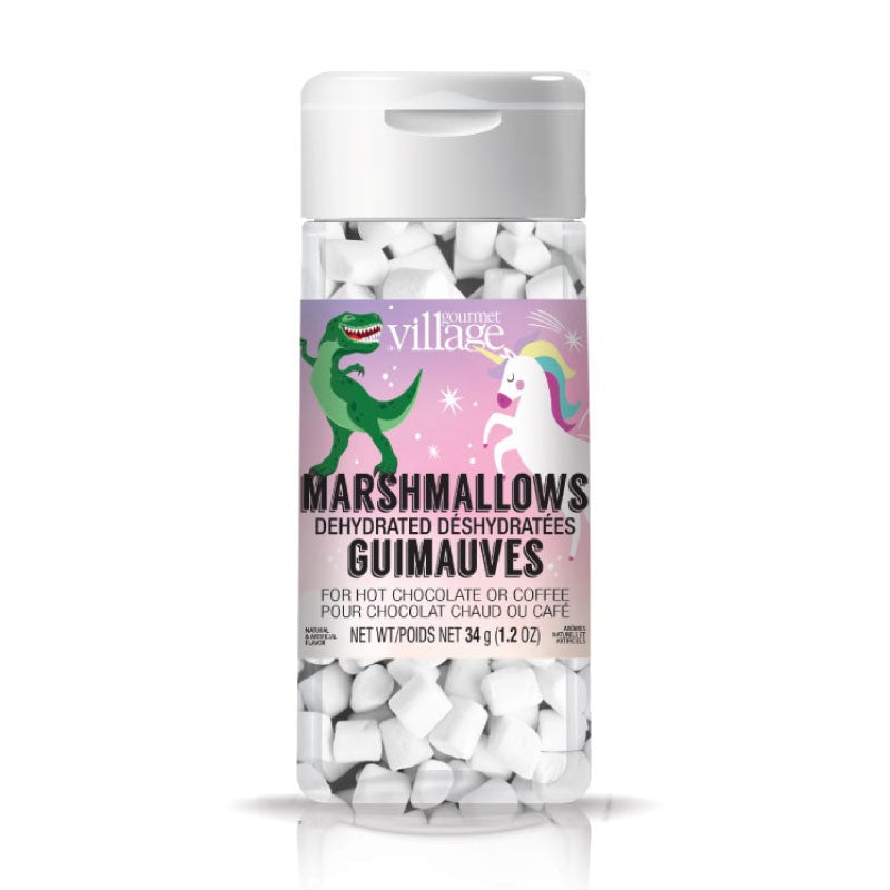 Gourmet du Village Dino & Unicorn Marshmallows Hot Chocolate Topping