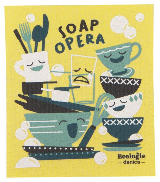 Now Designs Swedish Dish Cloth Soap Opera