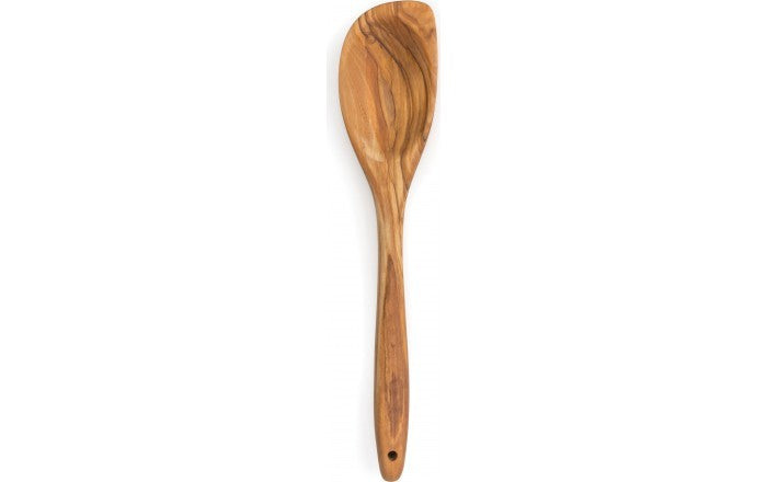 RSVP Olive Wood Curved Cooking Spoon - iQ living