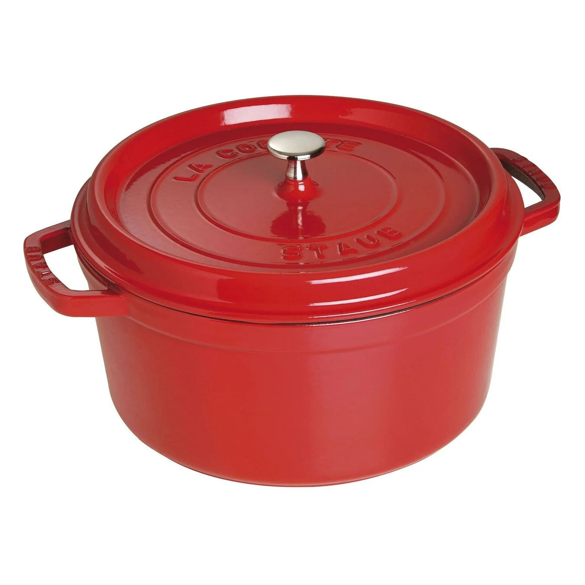 Staub Enameled Cast Iron Round Cocotte 5.2L