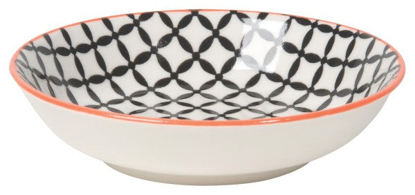 Now Designs Dip Bowl Black Lattice