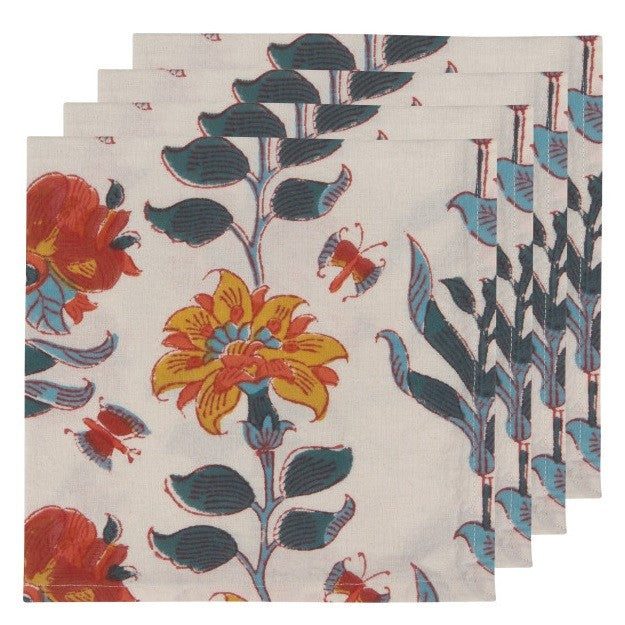 Now Designs Marigold Napkin Set of 4