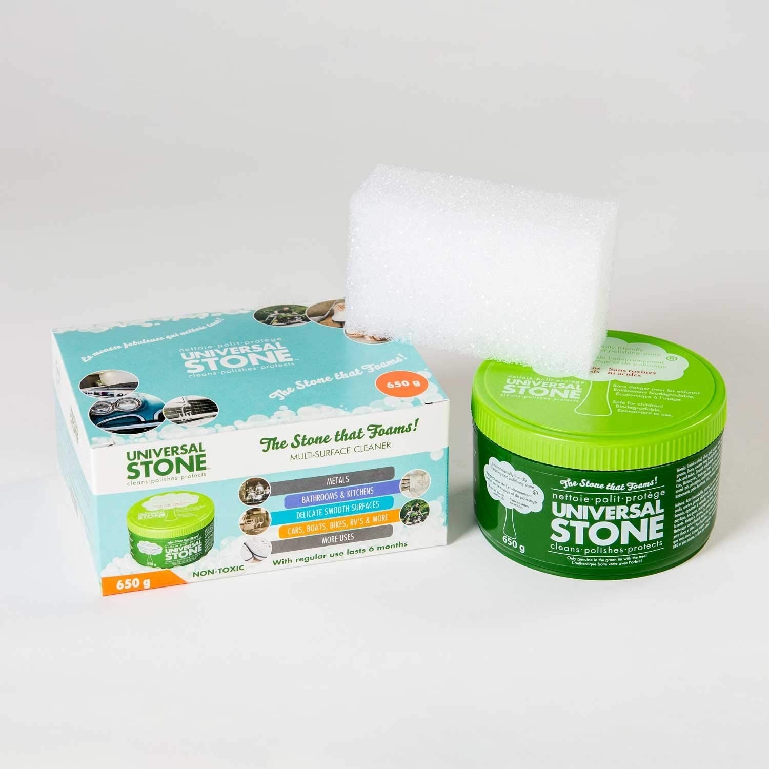 Universal Stone Multisurface Cleaner & Polisher - iQ living