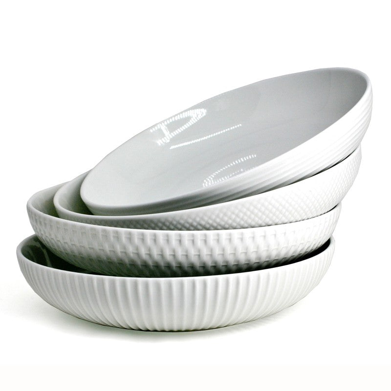 BIA Textured Shallow Bowls 9.5"