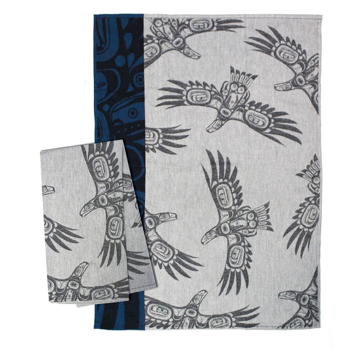 Native Northwest Cotton Tea Towel Soaring Eagle