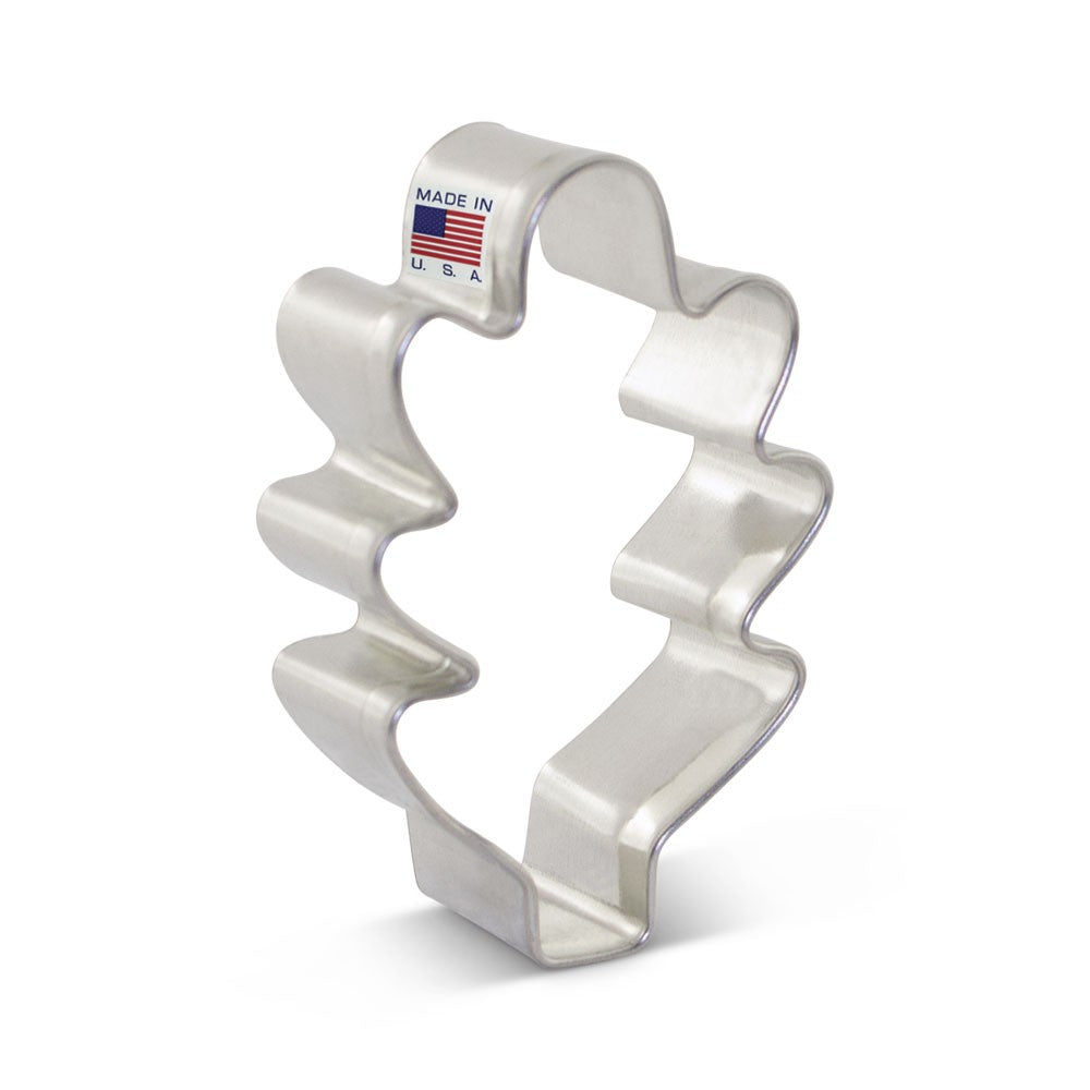 Ann Clark Mini Cookie Cutter - Oak Tree Leaf
