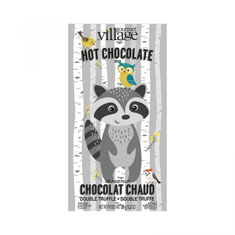 Gourmet du Village Hot Chocolate - Woodland Raccoon