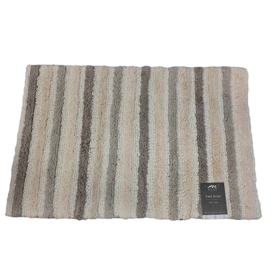 Moda At Home Field Stripe Bath Mat
