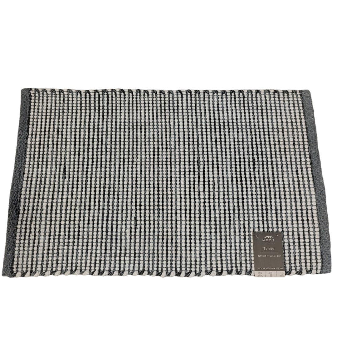 Moda At Home Toldeo Bath Mat Grey