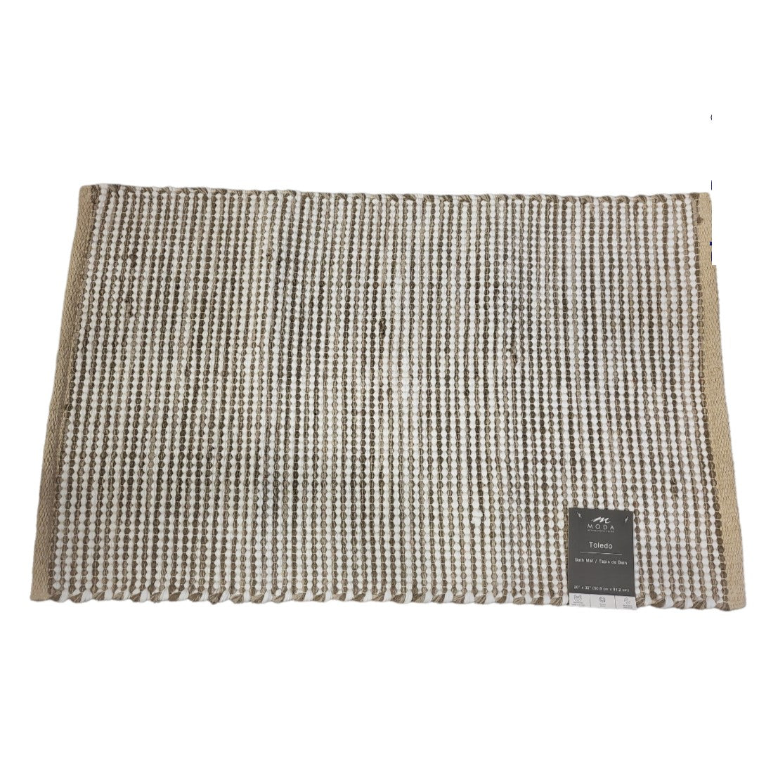 Moda At Home Toldeo Bath Mat Natural