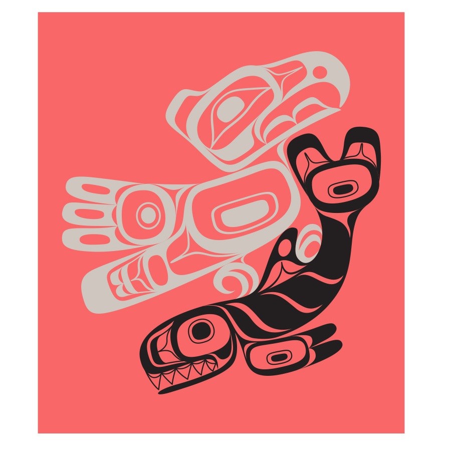 Native Northwest Eco Cloth Thunderbird & Orca